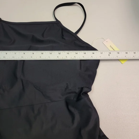 Summersalt Size 14 Black The High Neck One Piece Swim Suit Women’s - Picture 6 of 6